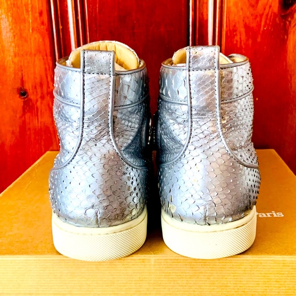 C. Louboutin Rantus Orlato Silver Python EU 43 - Picture 4 of 9